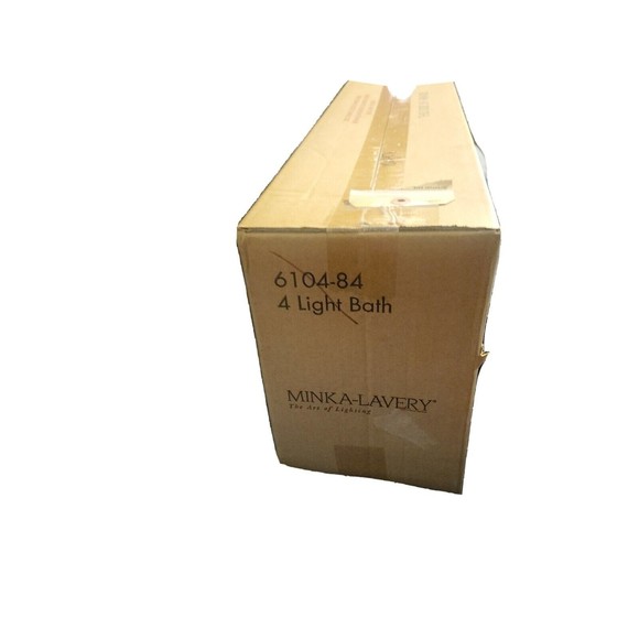 Minka Lavery 6104-84 Parsons Studio - 4 Light Bath Bar in Transitional Style - - Picture 3 of 3